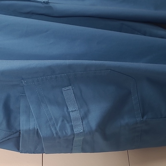 NWT Butter-soft Scrub Pants Women's sz 2XL Blue 5 Pocket Cargo Scrub Pants - Picture 5 of 10